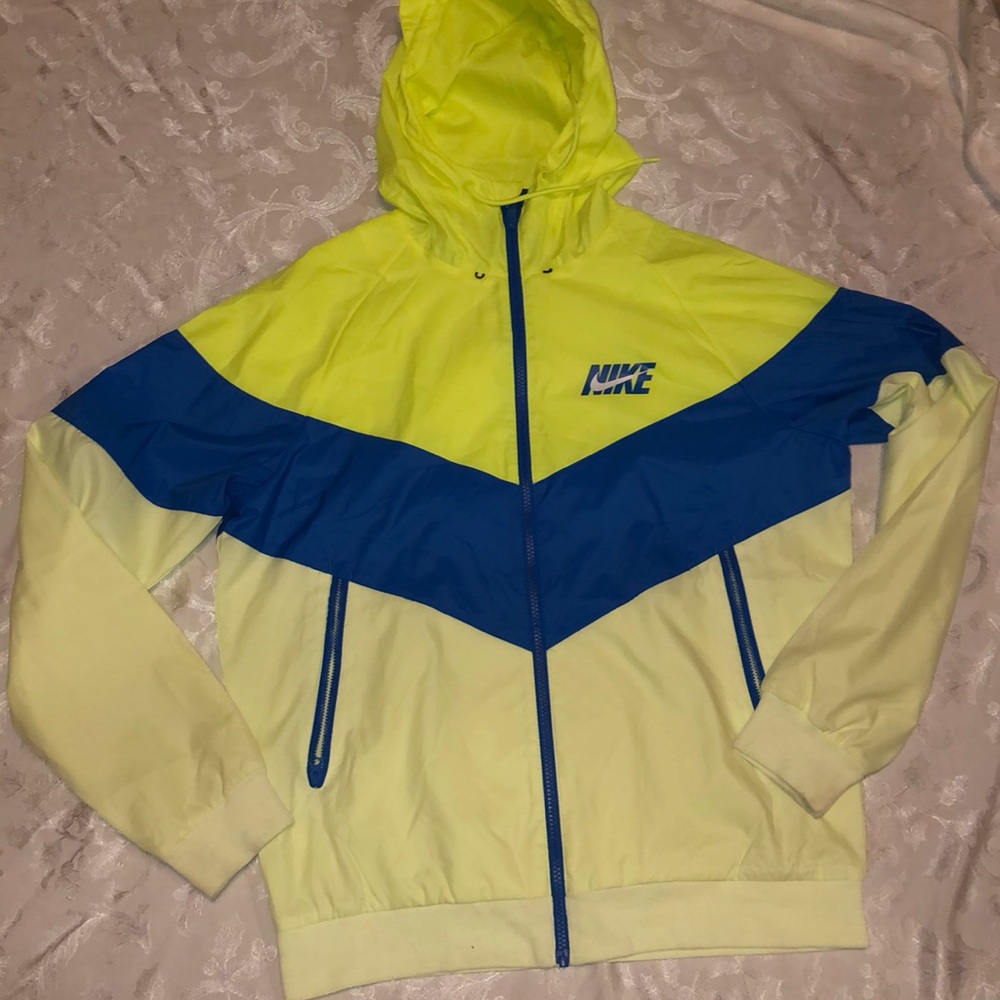 nike neon windbreaker